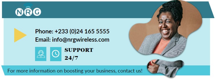 Marketing Strategist number 1 choice for Advertising in Ghana With NRG Wireless